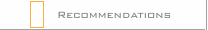 Recommendations